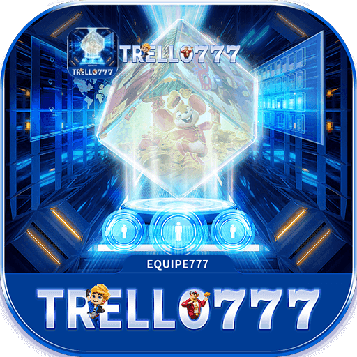 Imagem promocional da TRELLO777 mostrando a plataforma e suas vantagens